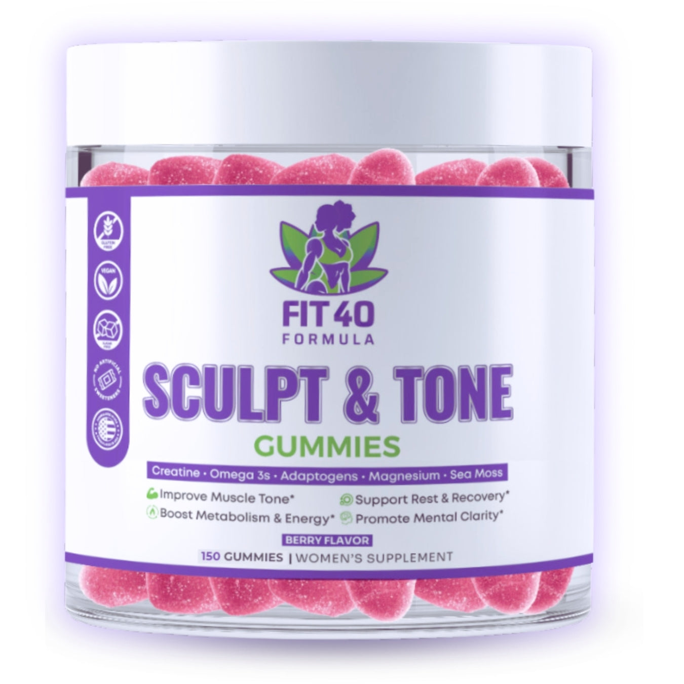 Fit40 Formula Sculpt & Tone Gummies