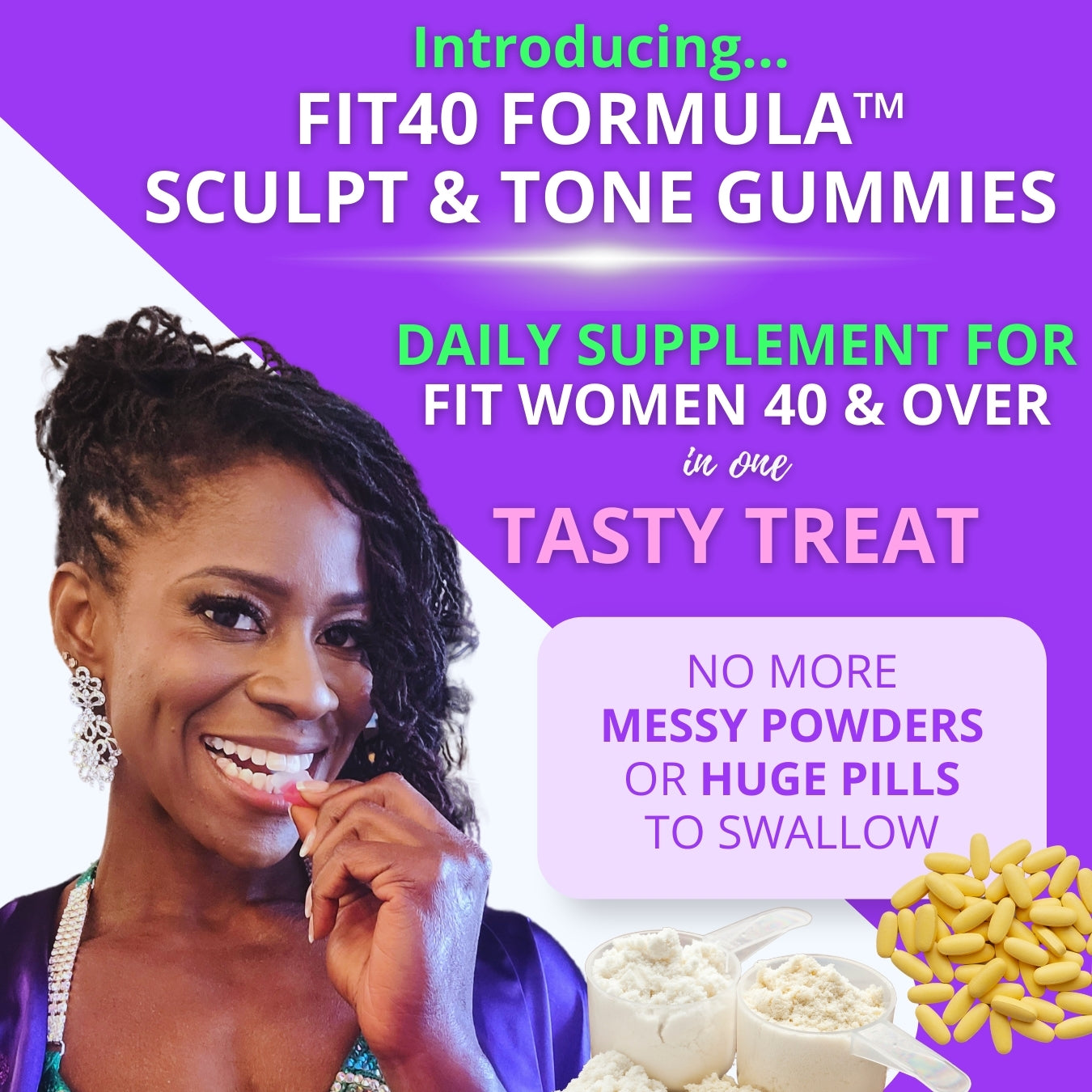 Fit40 Formula Sculpt & Tone Gummies